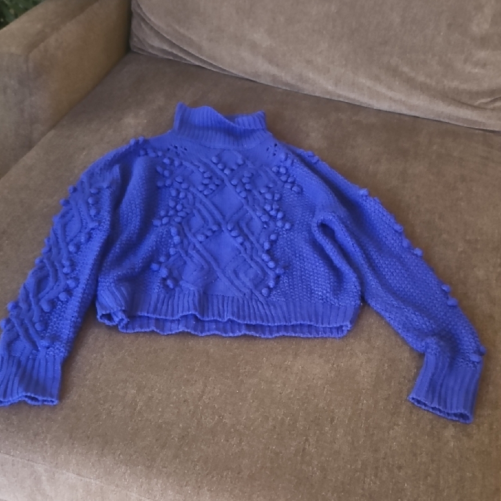 Emmie Rose Blue Women's Sweater